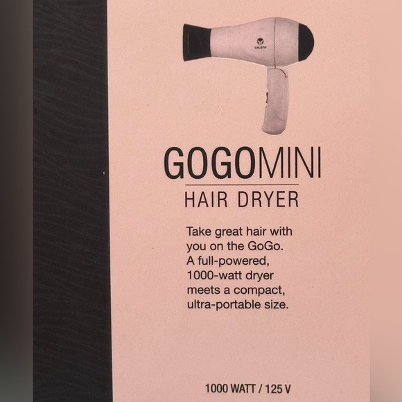 Calista Other - Calista GoGo Mini Hair Dryer 1000w. (Blush)